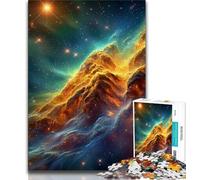 Rompecabezas de 1000 Piezas para Adolescentes y Adultos, diseño de Nebulosa de Planeta alienígena, Juegos educativos, decoración de Pared, cumpleaños y Navidad (tamaño 38x26cm)