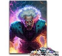 Rompecabezas de 1000 Piezas para Adolescentes y Adultos: Mad Doctor Diseño Vibrante y único Experiencia Relajante y desafiante 26x38cm