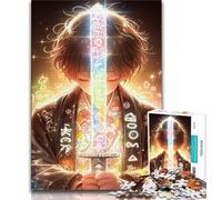 Rompecabezas de 1000 Piezas para Adolescentes y Adultos Misteriosos Rompecabezas de samurái Ninja para Adolescentes Divertido Regalo y Actividad para el hogar Juguete para días lluviosos 75x50cm