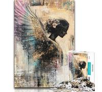 Rompecabezas de 1000 Piezas para Adolescentes y Adultos Rompecabezas de águila de fantasía para Adultos Un Regalo desafiante y difícil para Toda la Familia 75x50cm