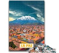 Rompecabezas de 1000 Piezas para Adolescentes y Adultos Rompecabezas de La Paz para Adultos Interacción Entre Padres e Hijos para Reducir el estrés (50x75cm)