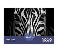 Rompecabezas De 1000 Piezas para Adolescentes Zebras The Striped Wonders of Africa Rompecabezas para Adultos Juegos Relajantes Ensamblaje De Patrones Regalos De Cumpleaños Y Únicos 52x38cm/1000pcs