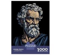 Rompecabezas De 1000 Piezas para Adolescentes Zeno of Citium Stoic Rompecabezas para Adultos Juegos Familiares Decoración De Pared Regalos Y Cumpleaños Únicos 52x38cm/1000pcs