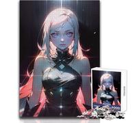 Rompecabezas de 1000 Piezas para adolescentesUn Misterioso resplandorUn pasatiempo Tranquilo y satisfactorioJuguete de Corte de precisión Entrelazado perfectoTamaño: 50x75cm