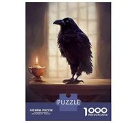 Rompecabezas De 1000 Piezas para Adultos A Castle Crow Rompecabezas para Adolescentes Juegos Relajantes Alivia El Estrés 52x38cm/1000pcs