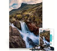 Rompecabezas de 1000 Piezas para Adultos A lo Largo de la Ruta de Lares - Juego de Ejercicios y Pensamiento - Ajuste Espacios - Actividad para Fortalecer los Lazos Familiares (38x26cm)