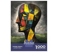 Rompecabezas De 1000 Piezas para Adultos Abstract Art Painting-11 Rompecabezas para Adultos: Un Juego Práctico, Divertido Y Un Desafío Educativo con Humor 70x50cm/1000pcs