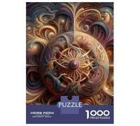 Rompecabezas De 1000 Piezas para Adultos Abstract Golden Orb Rompecabezas para Adultos Juegos Divertidos Pero Divertidos Y Humorísticos Desafiantes De Completar 38x26cm/1000pcs