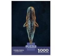 Rompecabezas De 1000 Piezas para Adultos Abstract Whale Illustration on Dark Background Rompecabezas para Adultos Juguetes Antiestrés Decoración Perfecta Cumpleaños Y Navidad 38x26