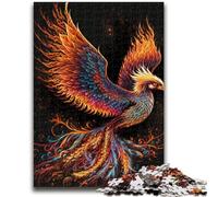 Rompecabezas de 1000 Piezas para Adultos, Adolescentes, Ave fénix, para Mayores de 14 años, Juego Imposible, Regalo de cumpleaños de Navidad, 26x38cm