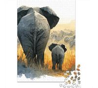Rompecabezas De 1000 Piezas para Adultos African Safari Scene Rompecabezas para Adultos Juegos Familiares Decoración Desafiante De Completar 52x38cm/1000pcs