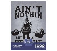 Rompecabezas De 1000 Piezas Para Adultos Aint NothinBut A Peanut - Ronnie Gym Motivation Rompecabezas Para Adultos Juego De Ingenio Patrón De Ensamblaje Oferta Como Regalo Para Toda La Familia 52x38cm