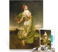 Rompecabezas de 1000 Piezas para Adultos Alegoría del Verano - Pintura del Dios de la Cosecha Diversión Familiar Una Obra de Arte 75x50cm
