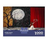 Rompecabezas De 1000 Piezas para Adultos Alice in Wonderland Painting Rompecabezas para Adultos Juegos Relajantes Difícil Oferta Difícil como Regalo para Toda La Familia 52x38cm/1000pcs