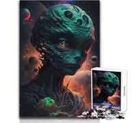 Rompecabezas de 1000 Piezas para Adultos, Alien Chronicles, Juego Educativo, Regalo de Aprendizaje para cumpleaños, tamaño 38x26cm