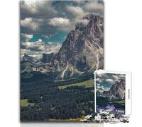 Rompecabezas de 1000 Piezas para Adultos Alpe Di Siusi, Juego Educativo, Regalo Educativo para cumpleaños, tamaño 50x75cm
