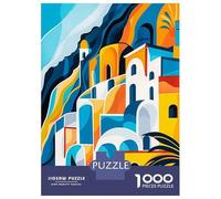 Rompecabezas De 1000 Piezas para Adultos Amalfi Coast I Rompecabezas para Adultos Juego De Ingenio Regalos para Mujeres Regalos De Cumpleaños 38x26cm/1000pcs