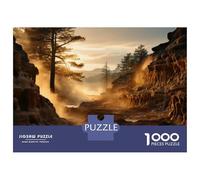 Rompecabezas De 1000 Piezas para Adultos Amazon Rainforest Sunset Rompecabezas para Adultos Juegos Relajantes Análisis Y Lógica Oferta como Regalos para Toda La Familia 38x26cm/1000pcs