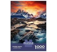 Rompecabezas De 1000 Piezas para Adultos Amazon River Sunset Rompecabezas para Adolescentes Juguetes De Bricolaje Desafío Difícil Juego Desafiante Regalos 52x38cm/1000pcs