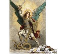 Rompecabezas de 1000 Piezas para Adultos, Ángel de la Justicia-1, Rompecabezas de Madera para niños, Juguetes de Entretenimiento Familiar, 1000 Piezas (75 x 50 cm)