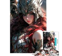 Rompecabezas de 1000 Piezas para Adultos Ángel Guardián de la Guerra desafío Educativo Carrera de Velocidad Manual Juego de ingenio para Mayores de 14 años (38x52cm)