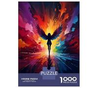 Rompecabezas De 1000 Piezas para Adultos Angel of Color Rompecabezas para Adolescentes Juguetes De Bricolaje Que Mejoran La Memoria Regalos De Cumpleaños Y Únicos 52x38cm/1000pcs