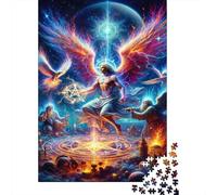 Rompecabezas De 1000 Piezas para Adultos Angel Wings Fantasy Artwork Rompecabezas para Adultos Juguetes De Bricolaje Análisis Y Lógica Regalos De Cumpleaños Y Únicos 38x26cm/1000pcs