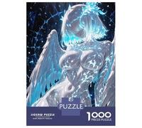 Rompecabezas De 1000 Piezas para Adultos Angelic Figure with Glowing Cracks Rompecabezas para Adultos Juguete Decoración De Pared Regalos para Mujeres para Cumpleaños, Navidad 70x50cm/1000pcs