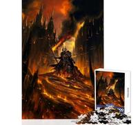 Rompecabezas de 1000 Piezas para Adultos Anillo de Fuego mágico Señor Arcano Juguete Educativo Gran Regalo para Juegos Juego práctico difícil y desafiante tamaño 38x52cm