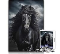 Rompecabezas de 1000 Piezas para Adultos, Animales, Caballos, Vida Silvestre, Juguete, Juego Intelectual, análisis y lógica, Regalo para cumpleaños, tamaño 38x26cm