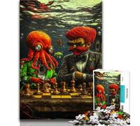 Rompecabezas de 1000 Piezas para Adultos Animales de Circo Rompecabezas de 1000 Piezas Actividad Divertida para el hogar Juguetes para días de Lluvia Regalos de cumpleaños 26x38cm