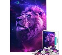 Rompecabezas de 1000 Piezas para Adultos Animales del Espacio dificultad difícil y desafiante Juguete Educativo para Mayores de 14 años Juego de Rompecabezas ofrecido (50x75cm)