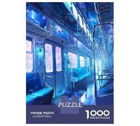 Rompecabezas De 1000 Piezas para Adultos Anime Inside The Train Rompecabezas para Adultos Juguetes DIY Regalos para Mujeres Regalos para Amigos Y Familiares 70x50cm/1000pcs