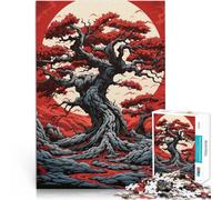 Rompecabezas de 1000 Piezas para Adultos “ Árbol de la Vida” Hecho de Papel，para Mayores de 14 años Juguete Educativo de descompresión Intelectual Regalo - Juego desafiante。tamaño：26x38cm