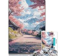 Rompecabezas de 1000 Piezas para Adultos Árbol de la Vida para Pasar el rato en casa con póster y Hoja de Trivia a Juego 75x50cm