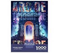 Rompecabezas De 1000 Piezas para Adultos ARC De Triomphe Collage Rompecabezas para Adultos Juego Familiar Vacaciones En Casa Matar El Tiempo Desafiante De Completar 52x38cm/1000pcs