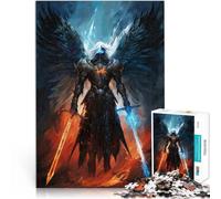Rompecabezas de 1000 Piezas para Adultos Arcángel de la Justicia Hecho de Madera para y a Partir de 14 años Juguete de desafío de Juego Educativo Gran Regalo para los Juegos tamaño：50x75cm