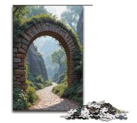 Rompecabezas de 1000 Piezas para Adultos Arco del País de Las Maravillas Regalo de cumpleaños para Adolescentes de 14 años en adelante 1000 Piezas (38 x 26 cm)