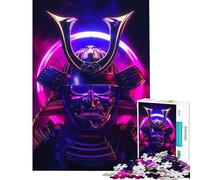 Rompecabezas de 1000 Piezas para Adultos Armadura de samurái Estética Que Ayuda a ejercitar el Cerebro Ideal para Pasar el Tiempo en casa Juegos Familiares para Mayores de 14 años (38x52cm)