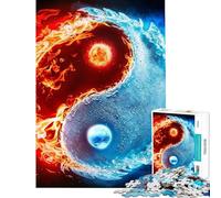 Rompecabezas de 1000 Piezas para Adultos Armonía Elemental Rompecabezas para Adultos Juegos Familiares para divertirse en Familia Juego desafiante Regalos (Tamaño 38x52cm)