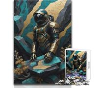 Rompecabezas de 1000 Piezas para Adultos, Arte Abstracto Kintsugi, Rompecabezas para Juegos Familiares, Vacaciones en casa, Pasatiempos, Gran Regalo, tamaño 38x52cm