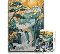 Rompecabezas de 1000 Piezas para Adultos, Arte Abstracto Kintsugi, Rompecabezas para la Familia, Juegos para Pasar el rato, Gran Regalo, tamaño 50x75cm