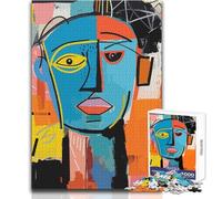 Rompecabezas de 1000 Piezas para Adultos, Arte cubista con Retrato audaz, Maravilloso para días de Ocio, Juguete de Corte Ajustado y confiable, tamaño 50x75cm