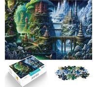Rompecabezas de 1000 Piezas para Adultos Arte de fantasía mística Juegos educativos Decoración del hogar Regalo de cumpleaños 52x38cm