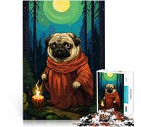 Rompecabezas de 1000 Piezas para Adultos Arte de píxeles Retro de Mago Carlino Juguetes de Juego Regalo de cumpleaños, Regalos 75x50cm