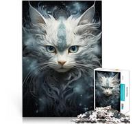Rompecabezas de 1000 Piezas para Adultos Arte Enigma Animal Juegos educativos Decoración del hogar Regalo de cumpleaños, Regalos 52x38cm