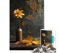 Rompecabezas de 1000 Piezas para Adultos Arte fotográfico Flores III Juguetes adictivos para Cultivar la Paciencia Juegos relajantes Mejora la Memoria Un Regalo estupendo (tamaño 38x26cm)