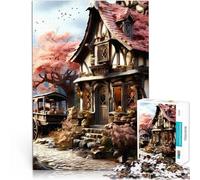 Rompecabezas de 1000 Piezas para Adultos “ Arte paisajístico” Madera,para y a Partir de 14 años Juguete Educativo para Aprender Regalo de cumpleaños, Regalos, Arte Mural.。tamaño:50x75cm