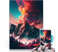 Rompecabezas de 1000 Piezas para Adultos Ascenso majestuoso Matar el Tiempo en Vacaciones en casa Juego de desafío único 38x26cm