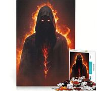 Rompecabezas de 1000 Piezas para Adultos: Asesino de Fuego, Juegos Familiares, diversión para Toda la Familia, Regalos para Amigos y Familiares 38x52cm